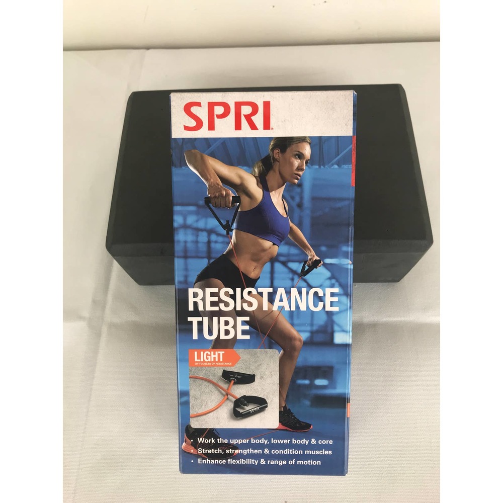 SPRI Resistance Tube Exercise Band Light 20lbs resistance New